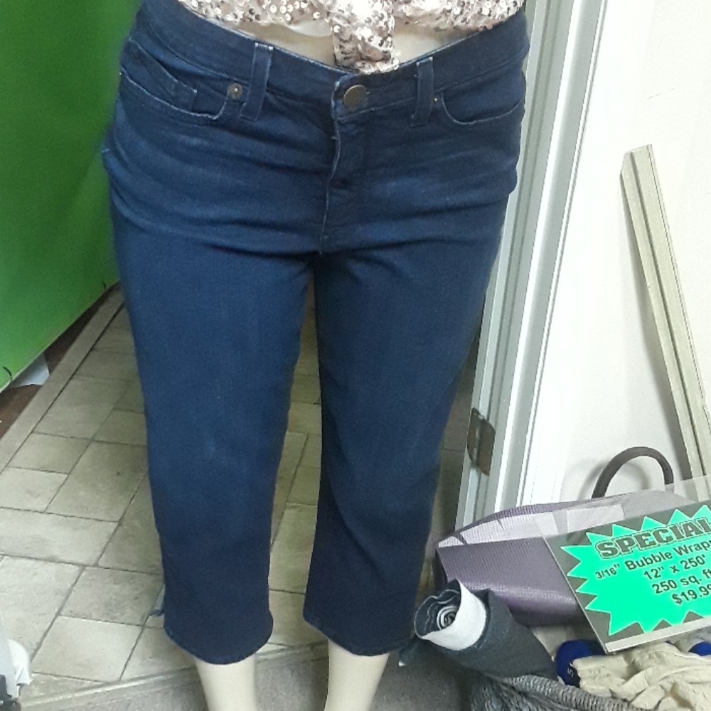 Crop casual jeans